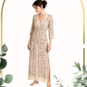 Coco+Jaimeson Women's Floral Maxi Dress Size S